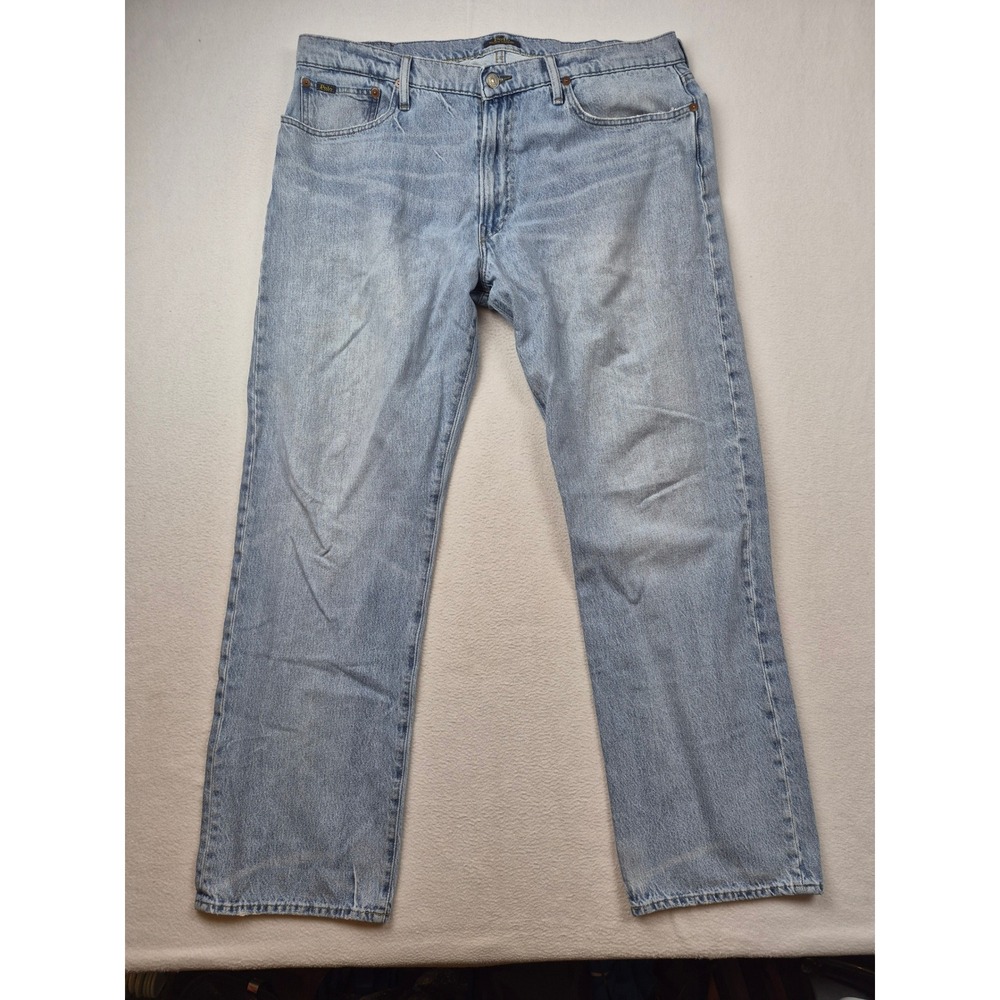Polo Ralph Lauren Mens The Vintage Classic Fit Light Wash Jeans 36X34 Straight